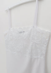 Avantgarde Essential narrow-shoulder tank top - White - Bianco | Lepel