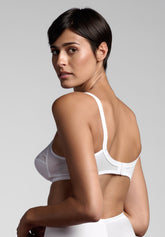 Reggiseno senza ferretto Delia Classic - Bianco - Bianco | Lepel