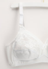 Reggiseno senza ferretto Delia Classic - Bianco - Bianco | Lepel