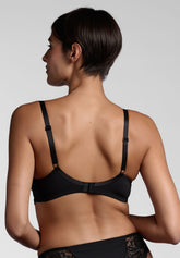 Balconetto con Ferretto 255 Belseno Pizzo - Nero - Nero | Lepel