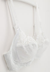 Reggiseno senza ferretto 250 Belseno Pizzo - Bianco - Bianco | Lepel