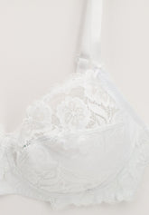 Reggiseno senza ferretto 250 Belseno Pizzo - Bianco - Bianco | Lepel