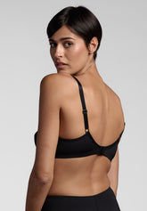 Reggiseno senza ferretto 250 Belseno Pizzo - Nero - Nero | Lepel