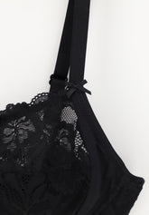 Reggiseno senza ferretto 250 Belseno Pizzo - Nero - Nero | Lepel
