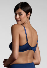 Reggiseno senza ferretto 250 Belseno Pizzo - Blu - Blu | Lepel