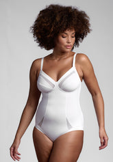 Body senza ferretto 274 Cotone sulla Pelle - Bianco - Bianco | Lepel