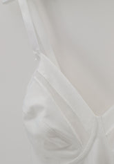 Body senza ferretto 274 Cotone sulla Pelle - Bianco - Bianco | Lepel