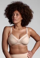 Reggiseno senza ferretto 270 Cotone sulla Pelle - Fard - Fard | Lepel