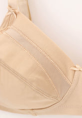 Reggiseno senza ferretto 270 Cotone sulla Pelle - Fard - Fard | Lepel