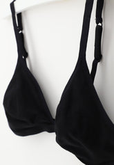 Reggiseno Triangolo senza ferretto Preformato Jennie Simply Cotone - Nero - Nero | Lepel