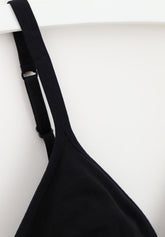 Reggiseno Triangolo senza ferretto Preformato Jennie Simply Cotone - Nero - Nero | Lepel