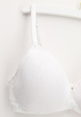 Reggiseno senza ferretto Preformato Spacer 380 Belseno Bouquet - Bianco - Bianco | Lepel