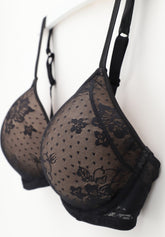 Reggiseno con Ferretto Preformato Spacer 381 Belseno Bouquet - Nero - Nero | Lepel