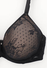 Reggiseno con Ferretto Preformato Spacer 381 Belseno Bouquet - Nero - Nero | Lepel