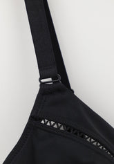 Body senza ferretto Preformato Dafne Classic - Nero - Nero | Lepel