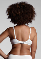 Reggiseno Incrociato senza ferretto Preformato 355 Belseno Segreto Cotton - Bianco - Bianco | Lepel