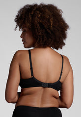 Reggiseno Incrociato senza ferretto Preformato 355 Belseno Segreto Cotton - Nero - Nero | Lepel