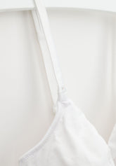 Body Incrociato senza ferretto Preformato 354 Belseno Segreto Cotton - Bianco - Bianco | Lepel