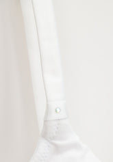 Body Incrociato senza ferretto Preformato 354 Belseno Segreto Cotton - Bianco - Bianco | Lepel