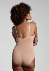 Body Incrociato senza ferretto Preformato 354 Belseno Segreto Cotton - Nudo - Nude | Lepel