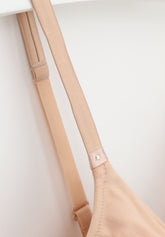 Body Incrociato senza ferretto Preformato 354 Belseno Segreto Cotton - Nudo - Nude | Lepel