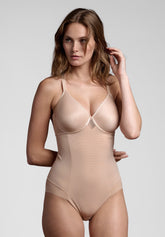 Body con Ferretto Preformato Spacer 804 Moon - Nudo - Nudo | Lepel