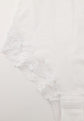 Body senza ferretto 454 Belseno Pizzo Cotton - Bianco - Bianco | Lepel