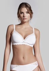 Reggiseno senza ferretto Preformato 480 Soirée - Bianco - Bianco | Lepel