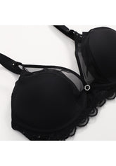 Reggiseno Balconcino con Ferretto Imbottito a Vela 485 Belseno Soirée - Nero - Nero | Lepel