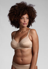 Reggiseno senza ferretto 460 Belseno Allure - Nudo - Nudo | Lepel