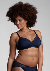 Reggiseno senza ferretto 460 Belseno Allure - Blu Royal - Blue | Lepel