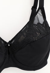 Reggiseno Balconcino con Ferretto 461 Belseno Allure - Nero - Nero | Lepel
