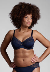 Reggiseno Balconcino con Ferretto 461 Belseno Allure - Blu Royal - Blue | Lepel