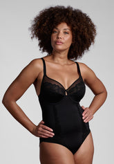 Body con Ferretto 464 Belseno Allure - Nero - Nero | Lepel