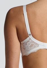 Reggiseno senza ferretto Preformato in Pizzo Elasticizzato 490 Belseno Essere - Seta - Seta | Lepel