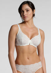 Reggiseno Balconcino con Ferretto in Pizzo Elasticizzato 491 Belseno Essere - Seta - Seta | Lepel