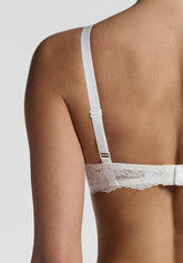 Reggiseno Balconcino con Ferretto Imbottito in Pizzo Elasticizzato 495 Belseno Essere - Seta - Seta | Lepel