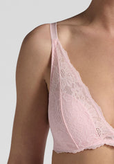 Reggiseno Balconcino con Ferretto Imbottito in Pizzo Elasticizzato 495 Belseno Essere - Rosa - Candy rose | Lepel