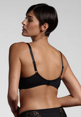 Balconcino con Ferretto 251 Belseno Pizzo - Nero - Nero | Lepel