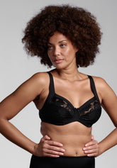 Reggiseno Balconcino con Ferretto 231 Belseno Dolcepizzo - Nero - Nero | Lepel