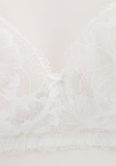 Reggiseno senza ferretto 700 Belseno Romance - Bianco - Bianco | Lepel