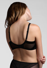 Reggiseno Balconcino con Ferretto Preformato Spacer 801 Moon - Nero - Nero | Lepel