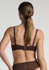 Reggiseno PushBra con Ferretto Spacer 305 Belseno Tesoro - Cacao - Cacao | Lepel