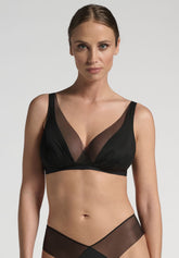 Reggiseno VelaBra senza ferretto Spacer 300 Belseno Tesoro - Nero - Nero | Lepel