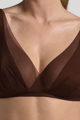 Reggiseno VelaBra senza ferretto Spacer 300 Belseno Tesoro - Cacao - Cacao | Lepel