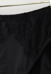 Slip 252 Belseno Pizzo - Nero - Nero | Lepel