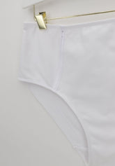 Slip Vita Alta 356 Belseno Segreto Cotton - Bianco - Bianco | Lepel