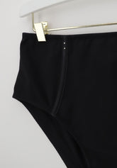 Slip Vita Alta 356 Belseno Segreto Cotton - Nero - Nero | Lepel