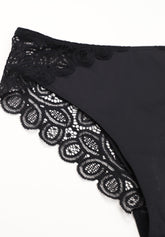 Slip Brasiliano 483 Belseno Soirée - Nero - Nero | Lepel