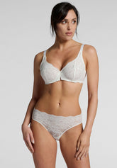 Slip in Pizzo Elasticizzato 492 Belseno Essere - Seta - Seta | Lepel